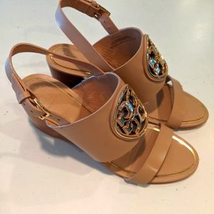 Tory Burch Metal Miller 65MM Wedge